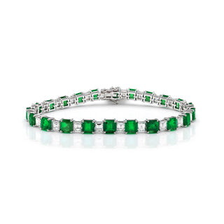 Sonata Emerald Line Bracelet