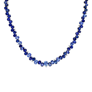 A Sea of Blue Tidal Sapphire Necklace - Jewelry - RUCHI New York