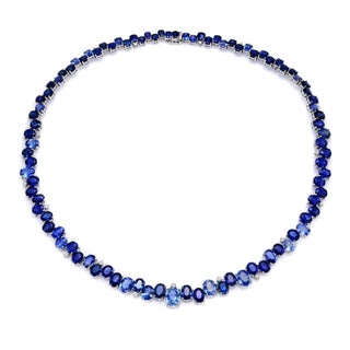 A Sea of Blue Tidal Sapphire Necklace - Jewelry - RUCHI New York