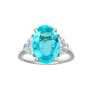 Astrud Paraiba and Diamond Cocktail Ring - High Jewelry - RUCHI New York