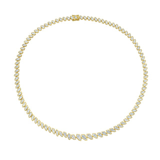 Elia Diamond Tennis Necklace - Jewelry - RUCHI New York