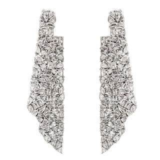 Enchanted Evening Vela Diamond Earrings - High Jewelry - RUCHI New York