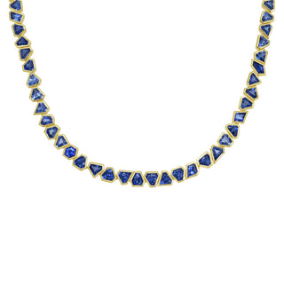 Glacé Blue Sapphire Necklace - Jewelry - RUCHI New York