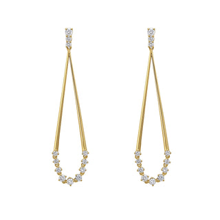 Grace Chandeiler Earrings - Jewelry - RUCHI New York