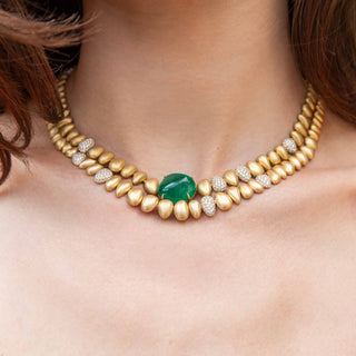 Natera Diamond Necklace - Jewelry - RUCHI New York