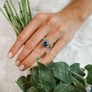 Opus Blue Sapphire Ring - Jewelry - RUCHI New York