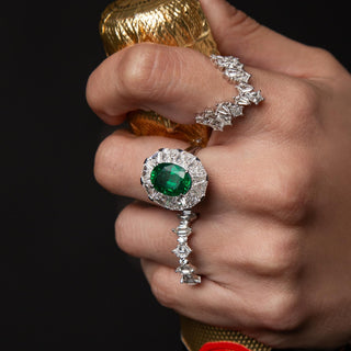 Palais Emerald Ring - High Jewelry - RUCHI New York