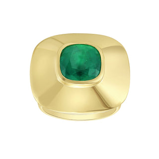 Palma Emerald Cocktail Ring - Jewelry - RUCHI New York
