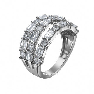 Paradis Diamond Three Row Band - Jewelry - RUCHI New York