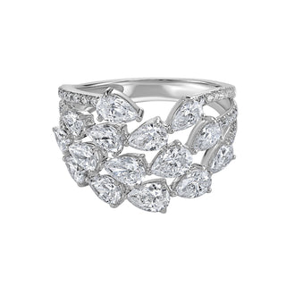 Primavera Grande Diamond Cocktail Ring - Jewelry - RUCHI New York