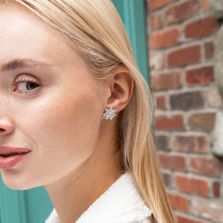 Rosee Diamond Stud Earrings - Jewelry - RUCHI New York