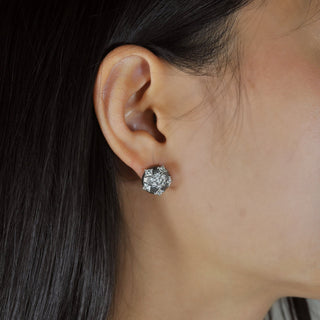Sable Noir Solano Studs - Jewelry - RUCHI New York