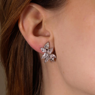 Saskia Diamond Stud Earrings - Jewelry - RUCHI New York