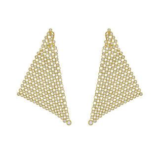 Soie Diamond Earrings - Jewelry - RUCHI New York