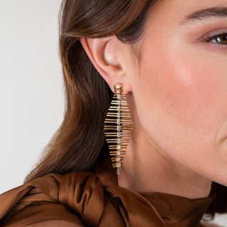 Solaire Solano Diamond Chandelier Earrings - Jewelry - RUCHI New York