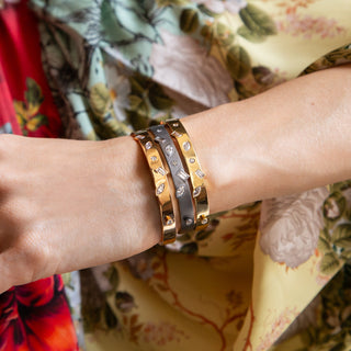 Solstice Mistral Diamond Bangle - Jewelry - RUCHI New York