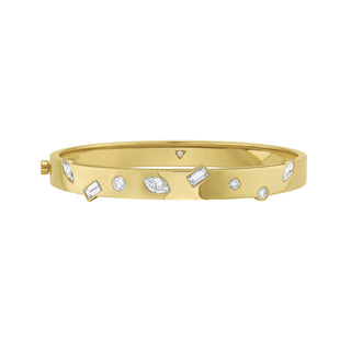 Solstice Mistral Diamond Bangle - Jewelry - RUCHI New York