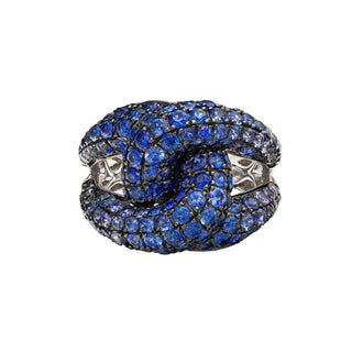 A Sea of Blue Wave Ring - Jewelry - RUCHI New York