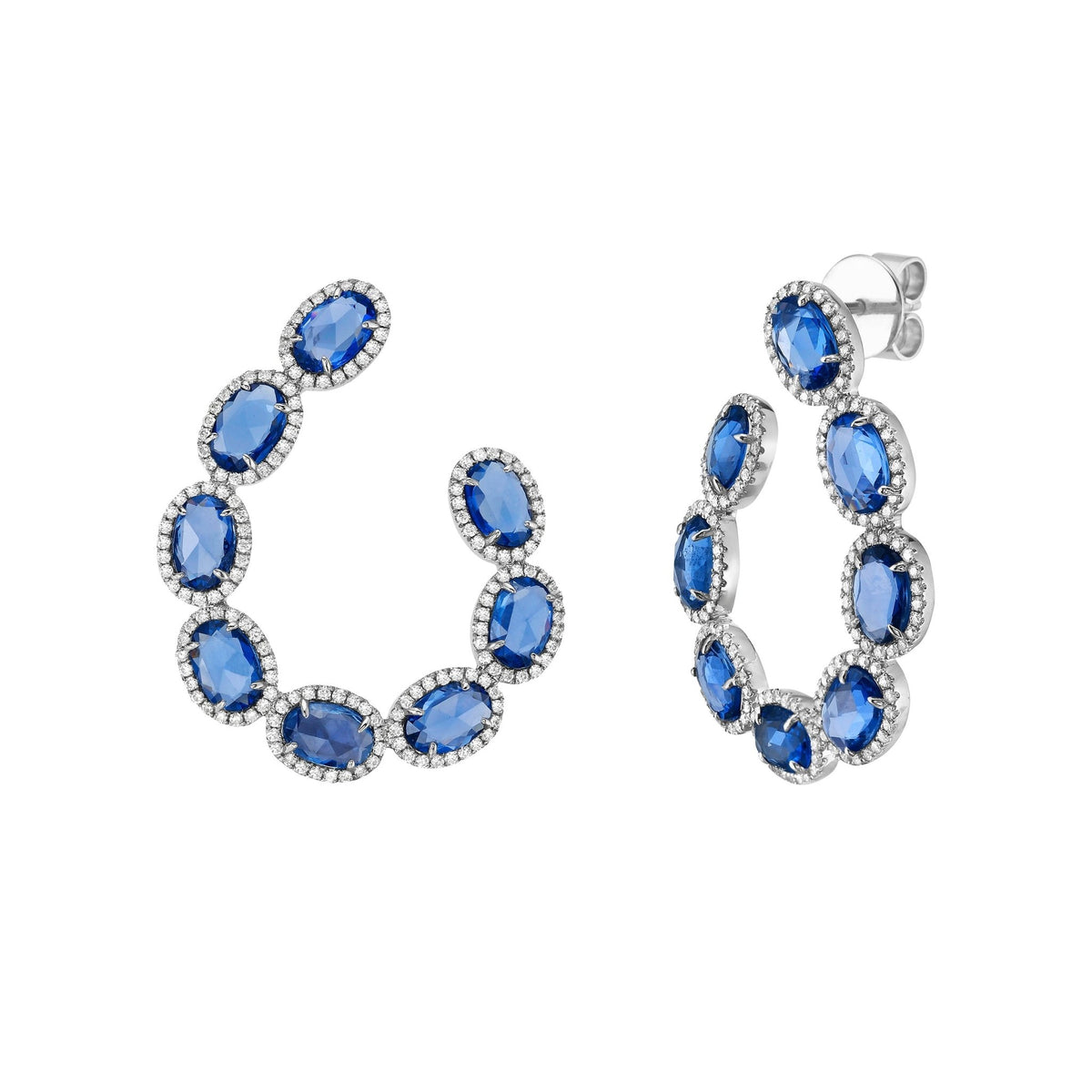 Belle blue deals earrings