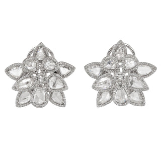 Desert Blooms Rose Cut Earrings - Jewelry - RUCHI New York