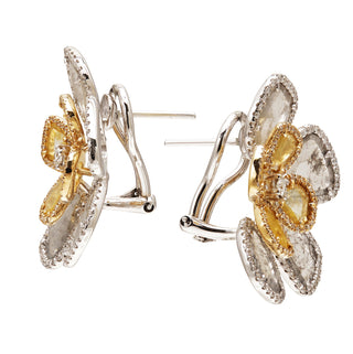 Desert Blooms Sonora Half Moon Earrings - Jewelry - RUCHI New York