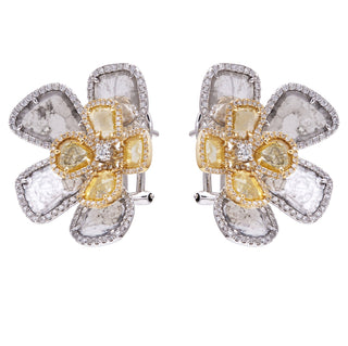 Desert Blooms Sonora Half Moon Earrings - Jewelry - RUCHI New York