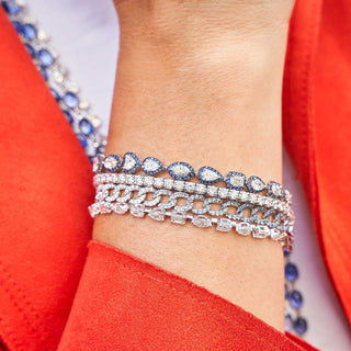 Floridita Bracelet In Blue Sapphire - Jewelry - RUCHI New York