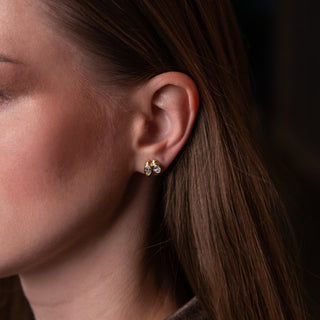Gemelli Studs - Jewelry - RUCHI New York