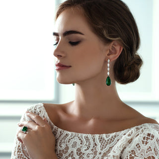 Love And Commitment Royal Emerald Ring - High Jewelry - RUCHI New York