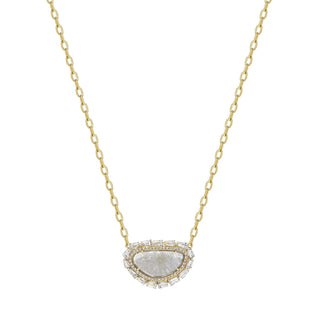 Organic Beauty Diamond Lake Pendant - Jewelry - RUCHI New York