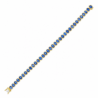 Florentine Blue Sapphire Bracelet