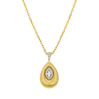 Solene Diamond Pendant Necklace