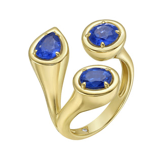 Vesper Blue Sapphire Ring