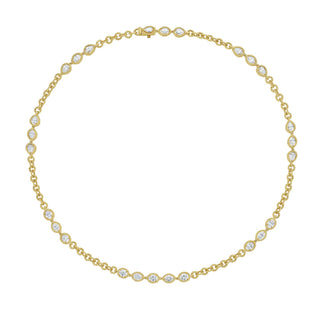 Amalfi Diamond Necklace - Jewelry - RUCHI New York