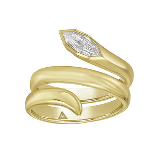 Aris Diamond Wrap Ring - Jewelry - RUCHI New York