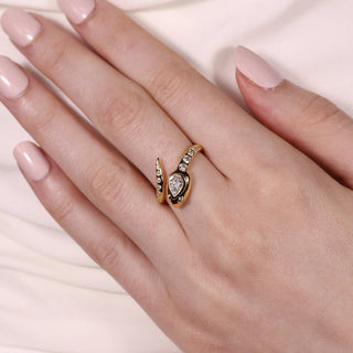 Bem Diamond Wrap Ring - Jewelry - RUCHI New York