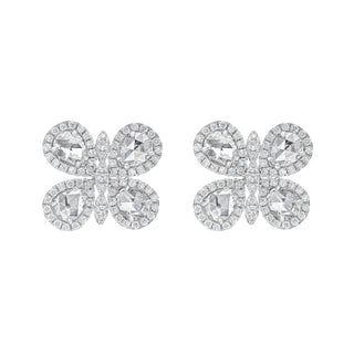Butterfly Mini Diamond Stud Earrings - Jewelry - RUCHI New York