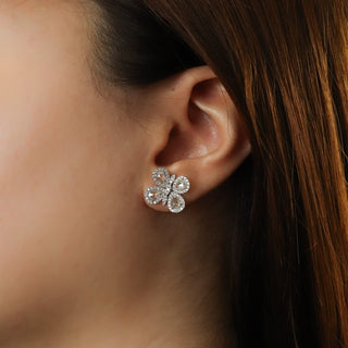 Butterfly Mini Diamond Stud Earrings - Jewelry - RUCHI New York
