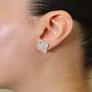 Butterfly Mini Diamond Stud Earrings - Jewelry - RUCHI New York
