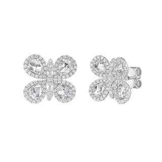 Butterfly Mini Diamond Stud Earrings - Jewelry - RUCHI New York
