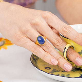 Cabo Blue Sapphire Ring - Jewelry - RUCHI New York