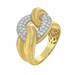 Cadena Diamond Cocktail Ring - Jewelry - RUCHI New York