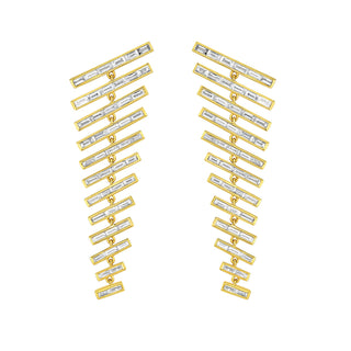 Casandra Diamond Chandelier Earrings - Jewelry - RUCHI New York