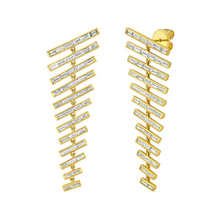 Casandra Diamond Chandelier Earrings - Jewelry - RUCHI New York