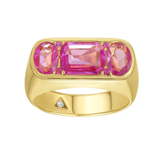 Dolce Pink Sapphire Ring - Jewelry - RUCHI New York