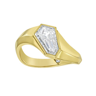 Elia Diamond Solitaire Ring - Jewelry - RUCHI New York