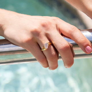 Elia Diamond Solitaire Ring - Jewelry - RUCHI New York