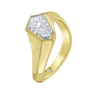 Elia Diamond Solitaire Ring - Jewelry - RUCHI New York