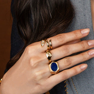 Elia Diamond Solitaire Wrap Ring - Jewelry - RUCHI New York