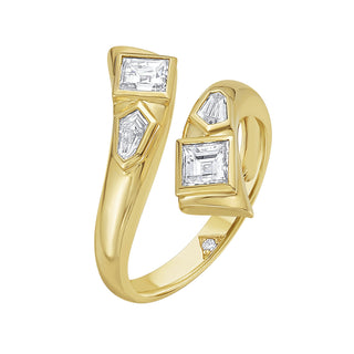 Elia Diamond Wrap Ring - Jewelry - RUCHI New York